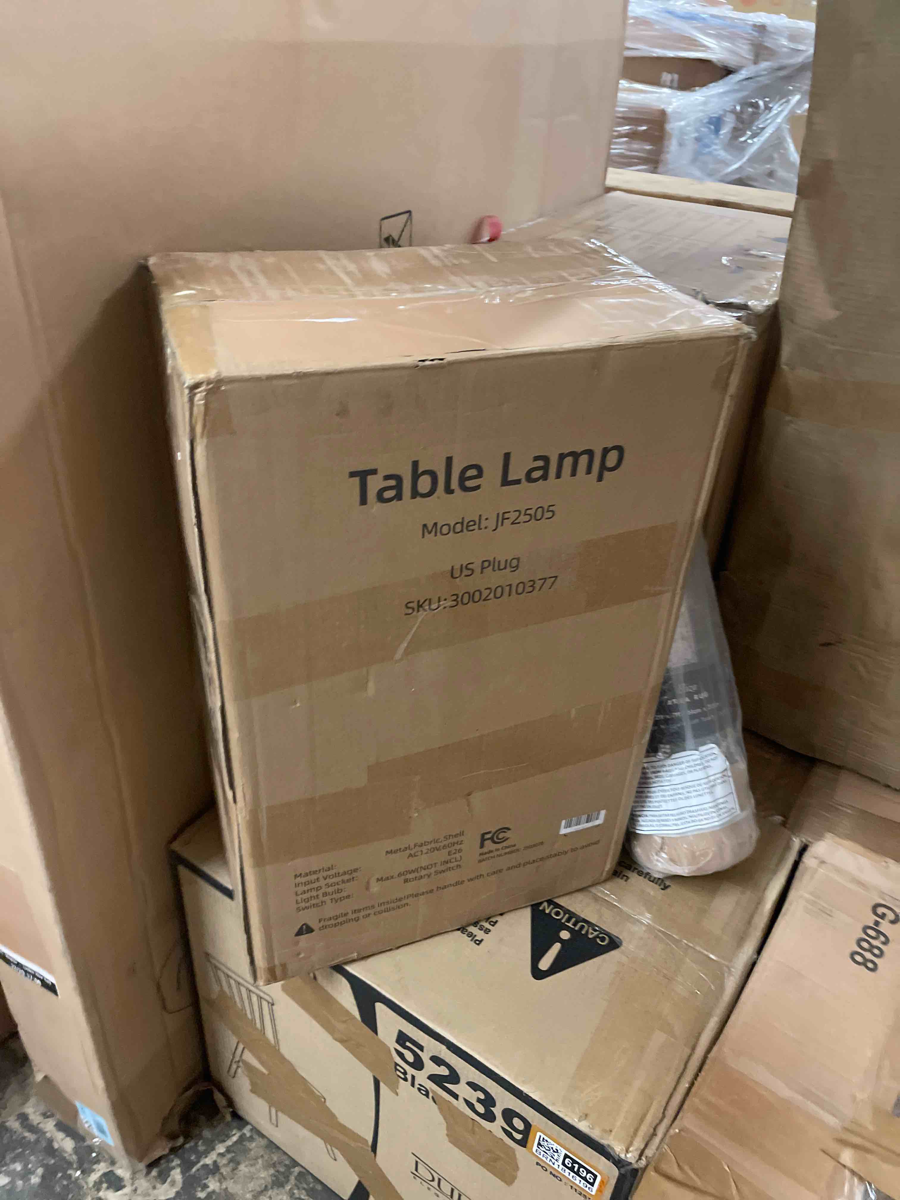 Condition photo showing New/Like New for 28" Coastal Seashell Bulbous Table Lamp With Night Light, Mother Of Pearl Table Lamp With Antique Bronze Base And Linen Shade, E26 Socket, 4-Way Rotary Switch, Alabaster Desk Lamp(Bulb Not Includ)