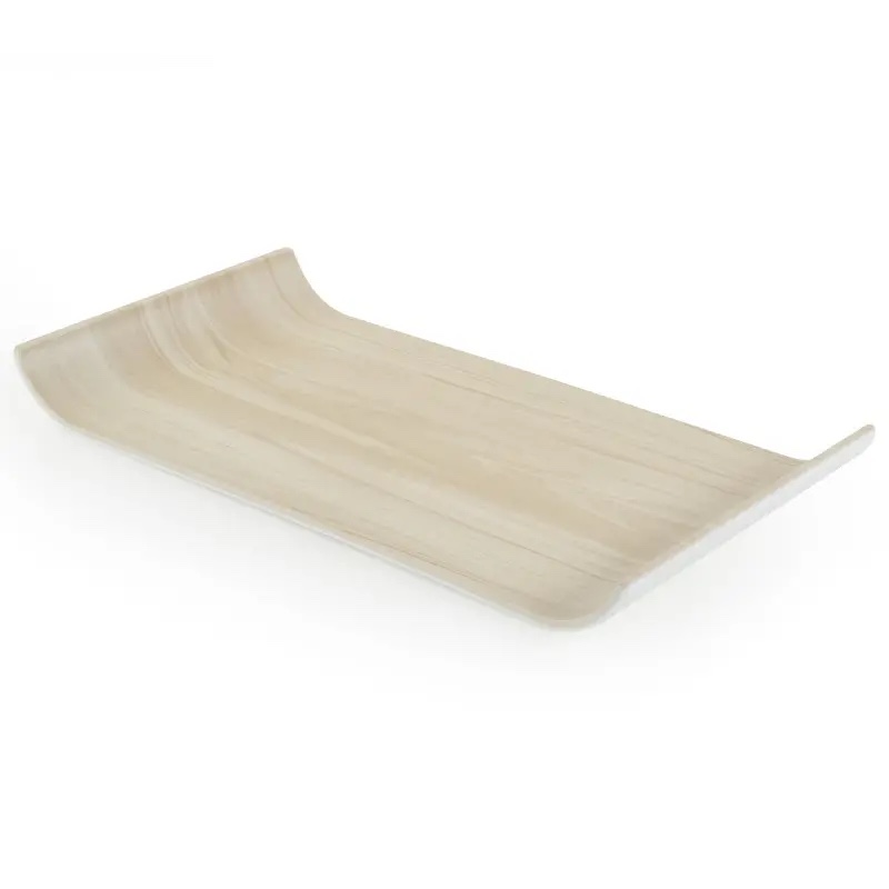 Condition photo showing New/Like New for Antibes Collection Snack Tray - 12.8 in L x 6.9 in W x 1.18 in H - Set of 3