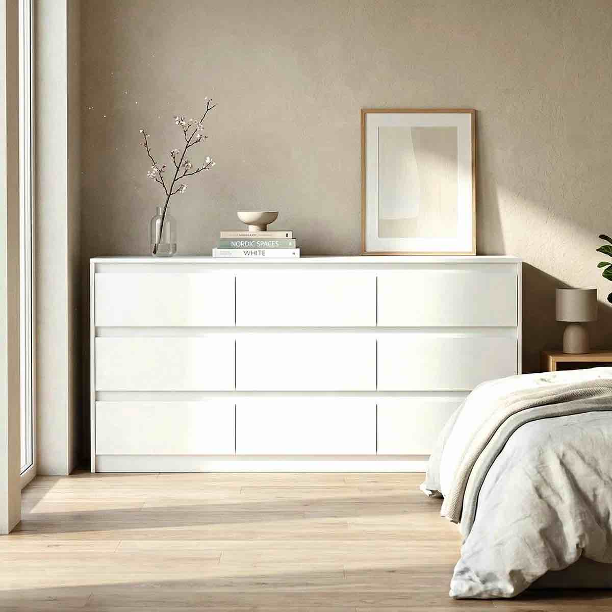 63'' w 9 - drawer dresser