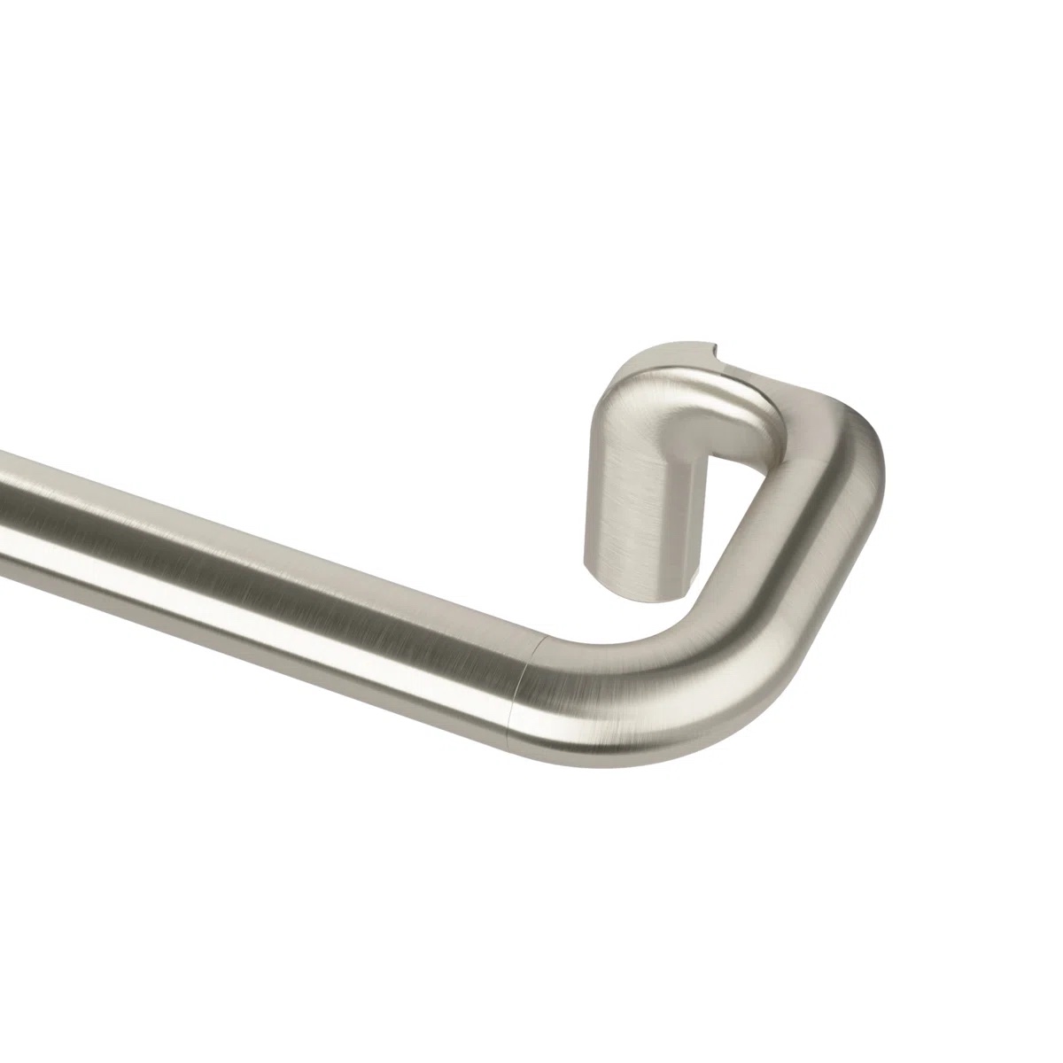 Condition photo showing New/Like New for ailanni adjustable 3/4" wrap around blackout curtain rod set, steel