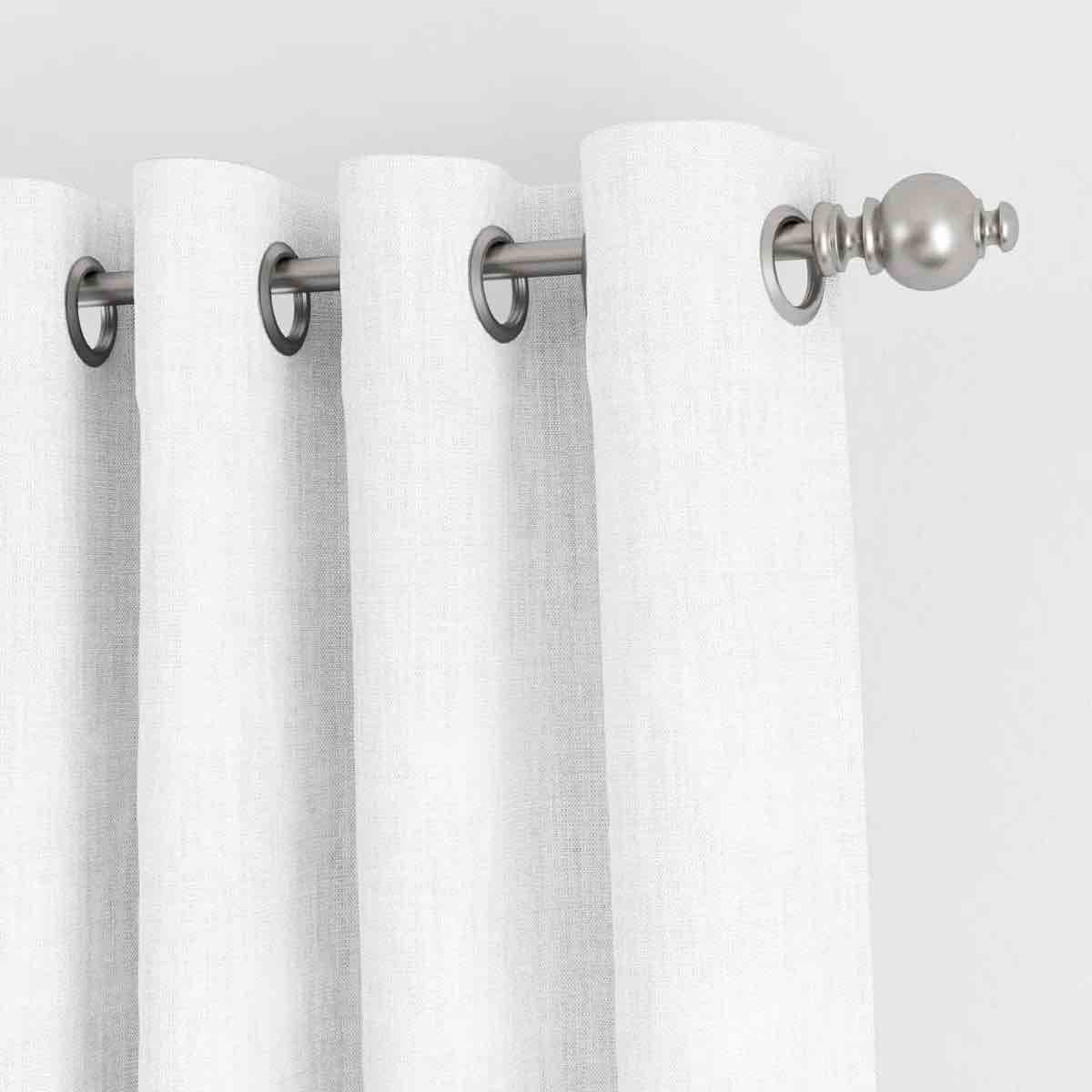 100% black out thermal-insulated grommet curtains - 2 panels (set of 2)