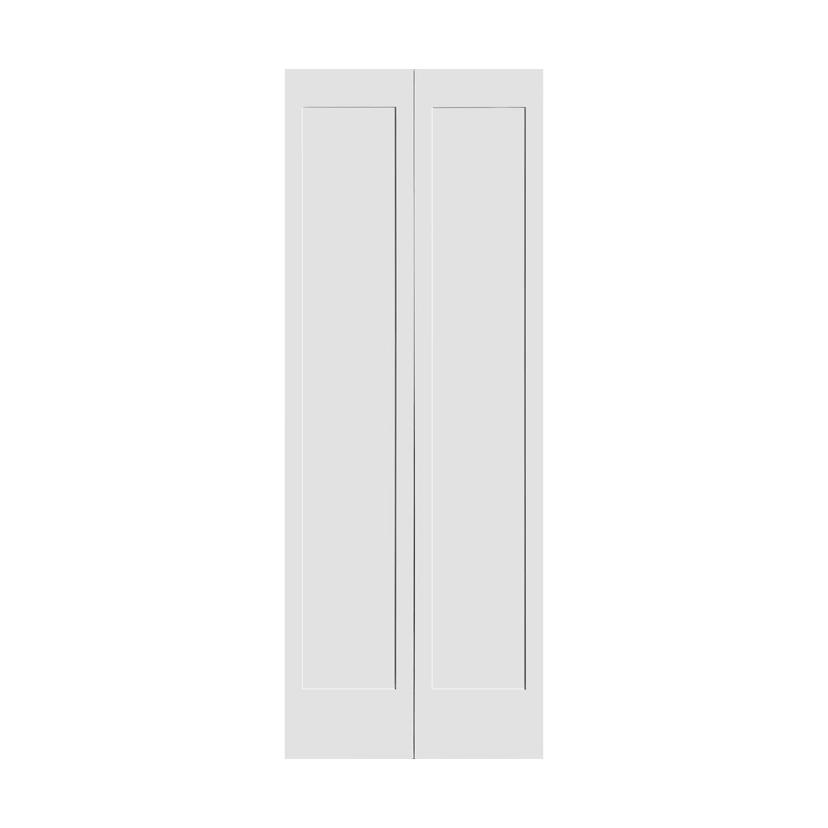 Condition photo showing New/Like New for primed 1 panel ovolo bi-fold door