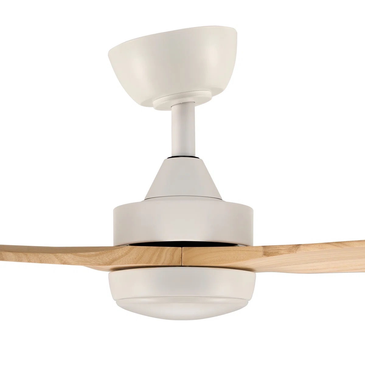 Condition photo showing New/Like New for 42" 3 - blade modern farmhouse small room led ceiling fan with light and remote