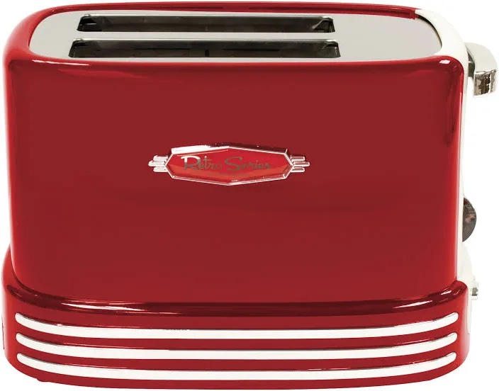 Condition photo showing New/Like New for nostalgia 2 slice toaster