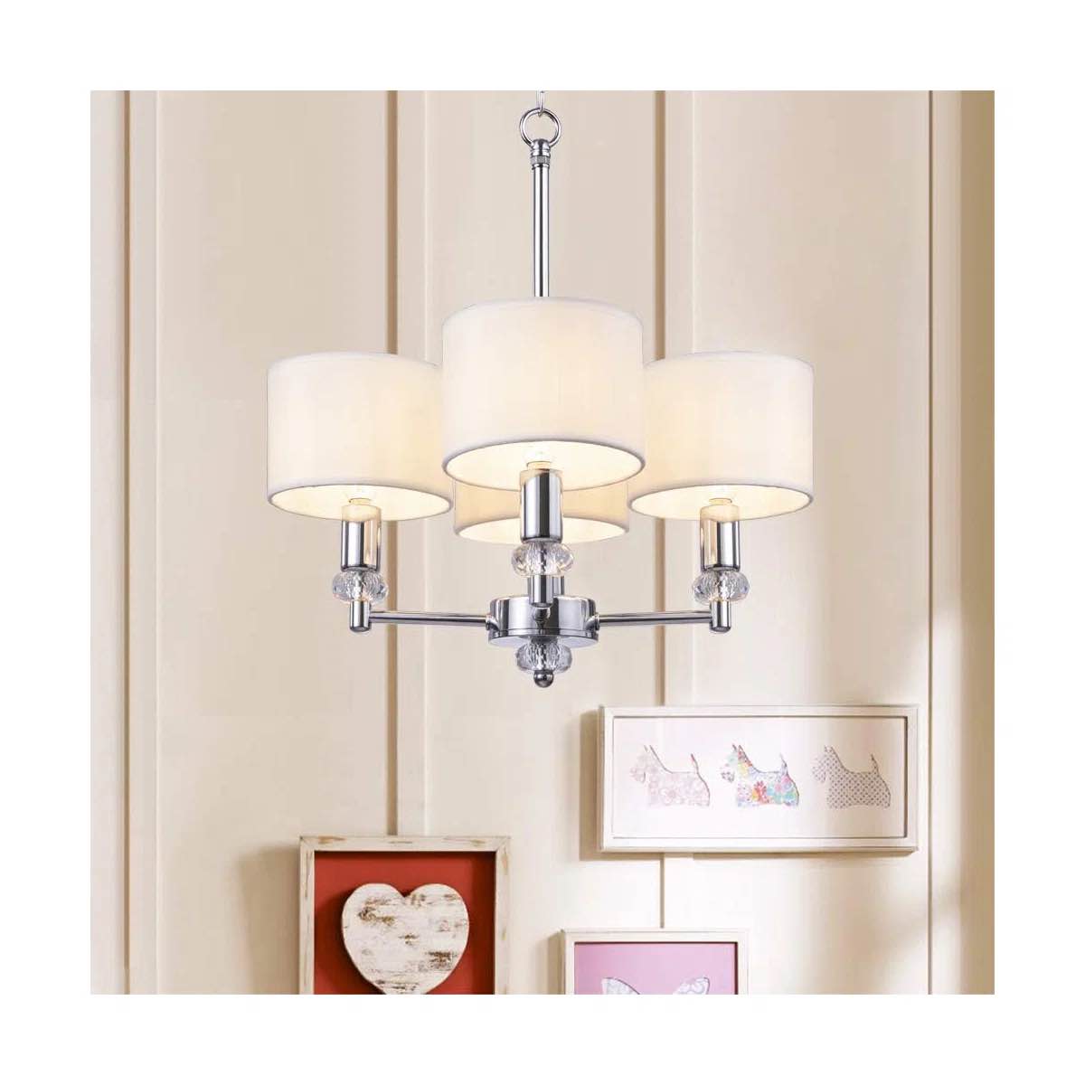 Condition photo showing New/Like New for lamp shades,small chandelier shades only for candle bulbs,clip-on drum lampshades,set of 6