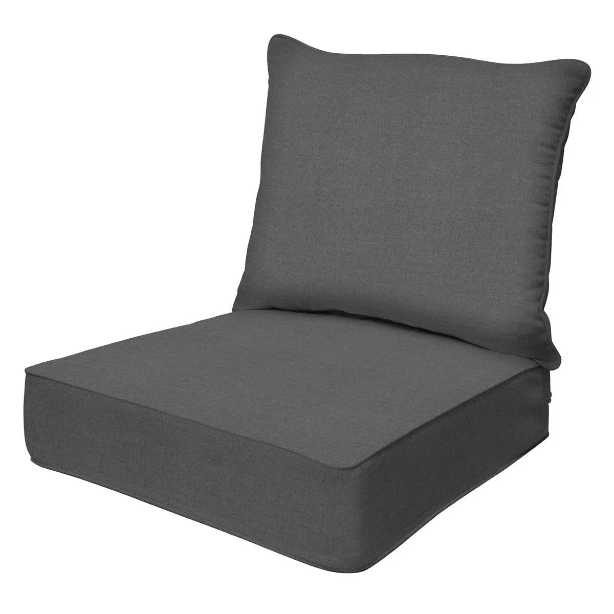 Condition photo showing New/Like New for meridian outdoor deep seating cushion set - comfortable, durable, weather-resistant design