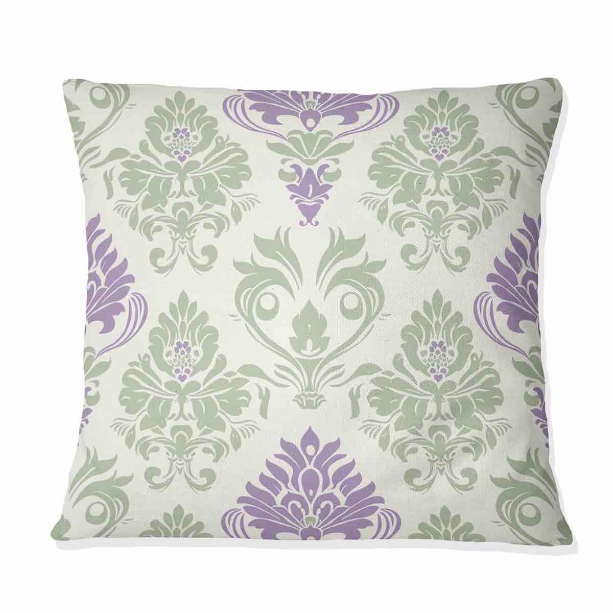 Condition photo showing New/Like New for damask green purple pastel dream - country pillow