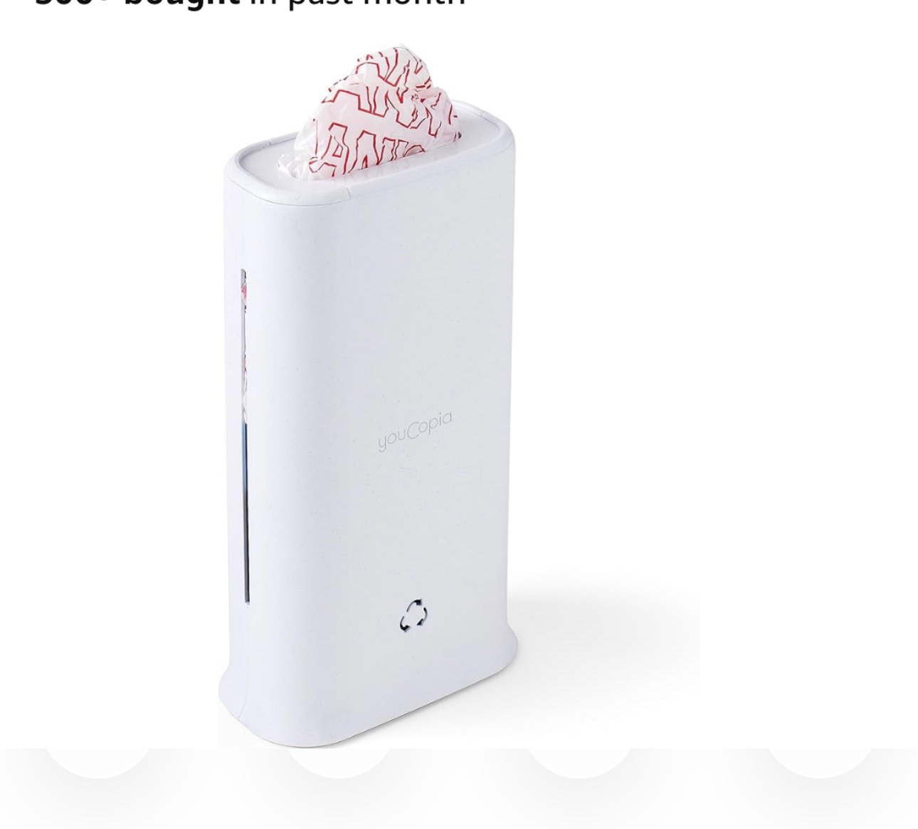  Sponsored YouCopia StoraBag Space-Saving Plastic Bag Dispenser, Organizer for Kitchen Cabinet or Pantry