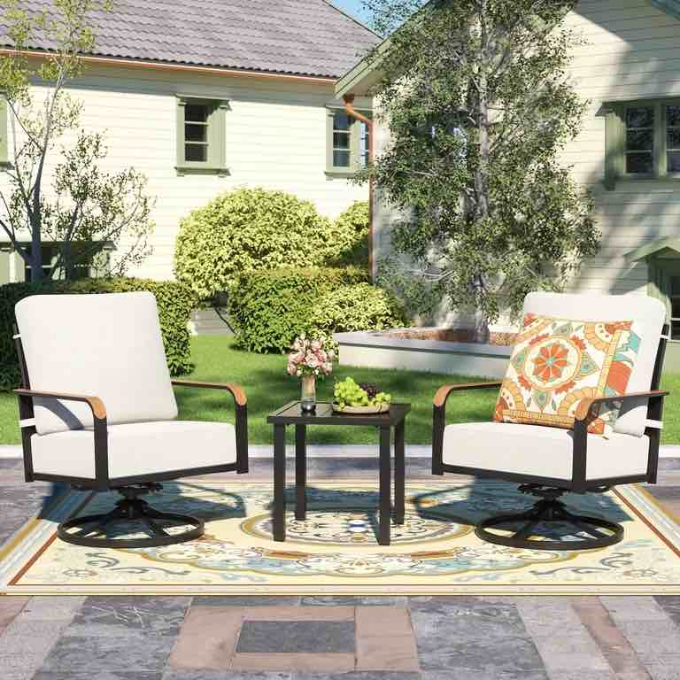  Natural Expressions Garden Chair In Beige