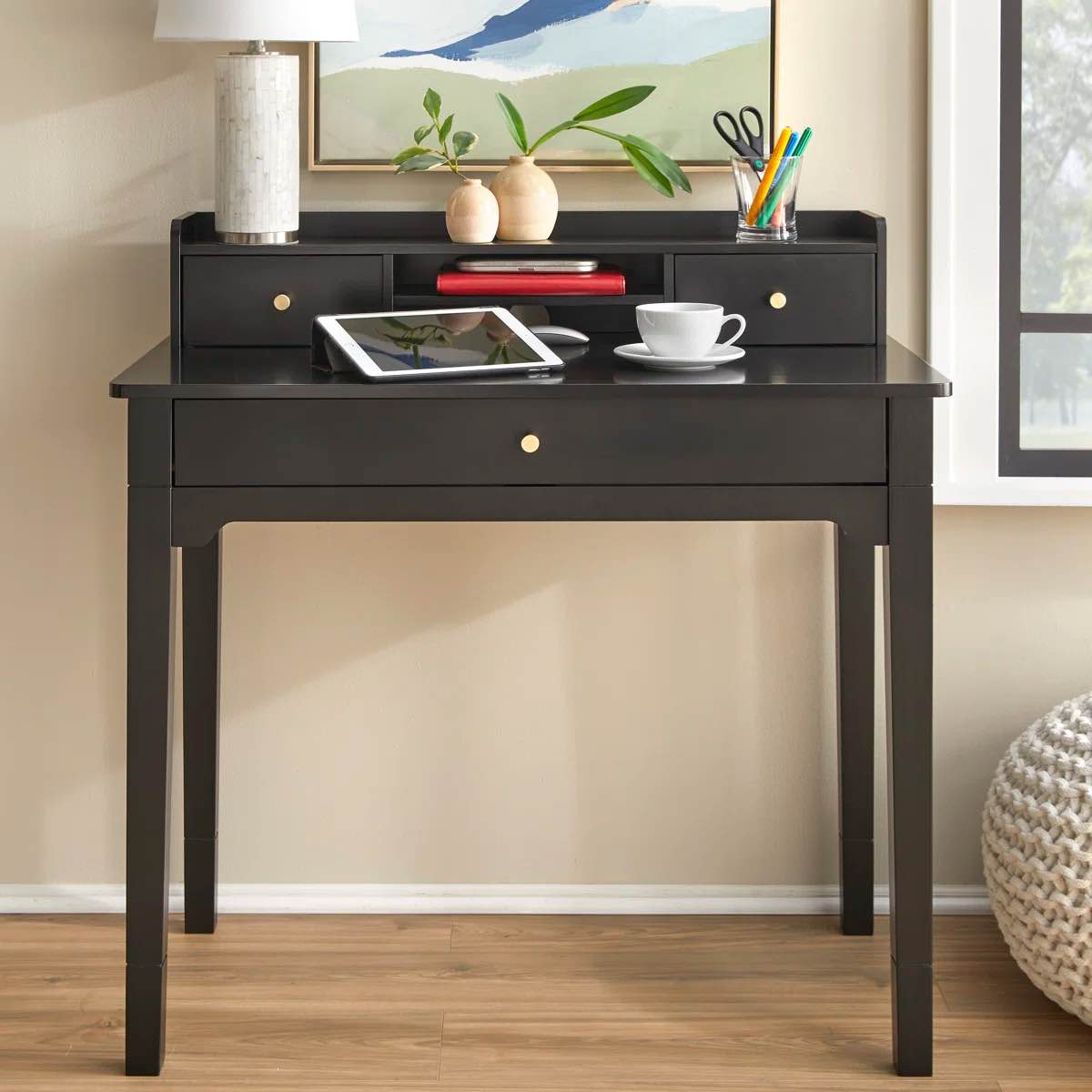Keaton Desk with Hutch
