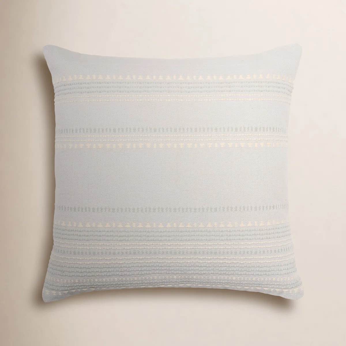 Condition photo showing New/Like New for bryson 100% cotton throw square pillow with cover
