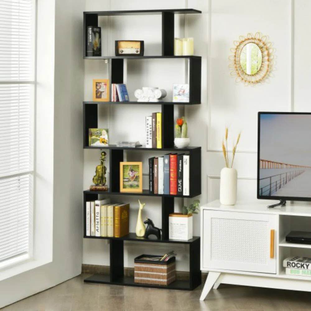 Condition photo showing New/Like New for geometric bookcase