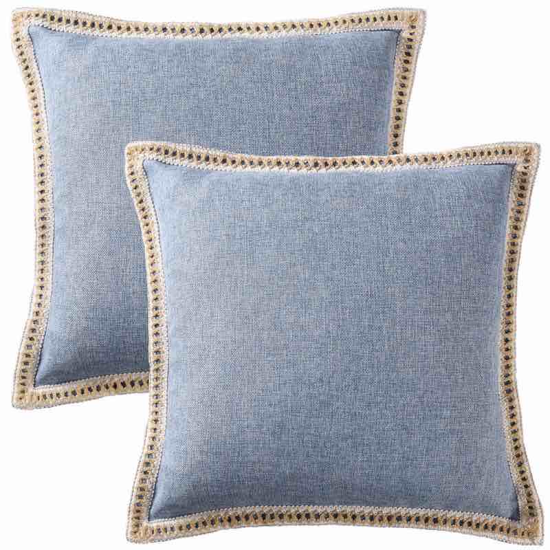 color pillow cover (set of 2)