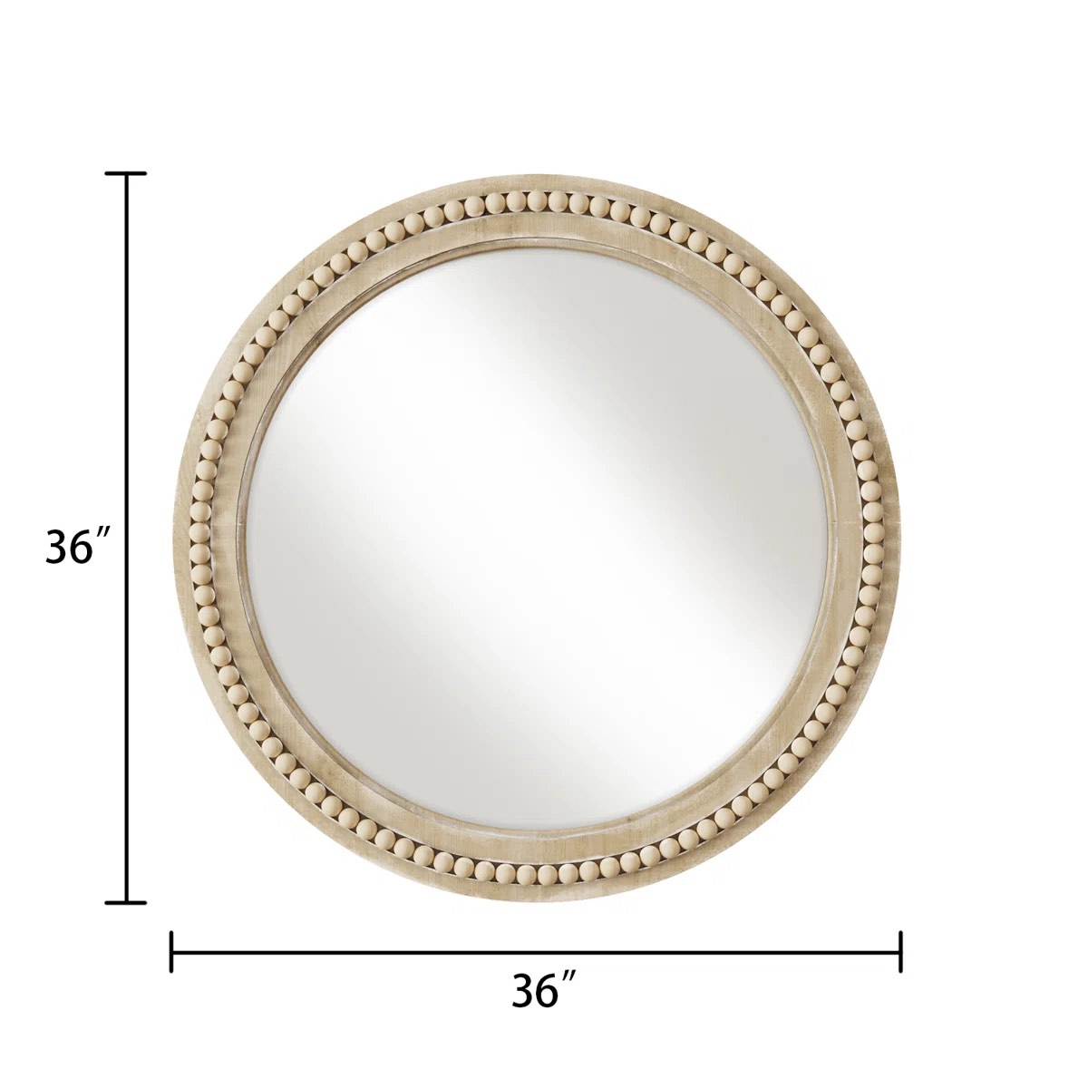 Condition photo showing New/Like New for brendalyn round mirror