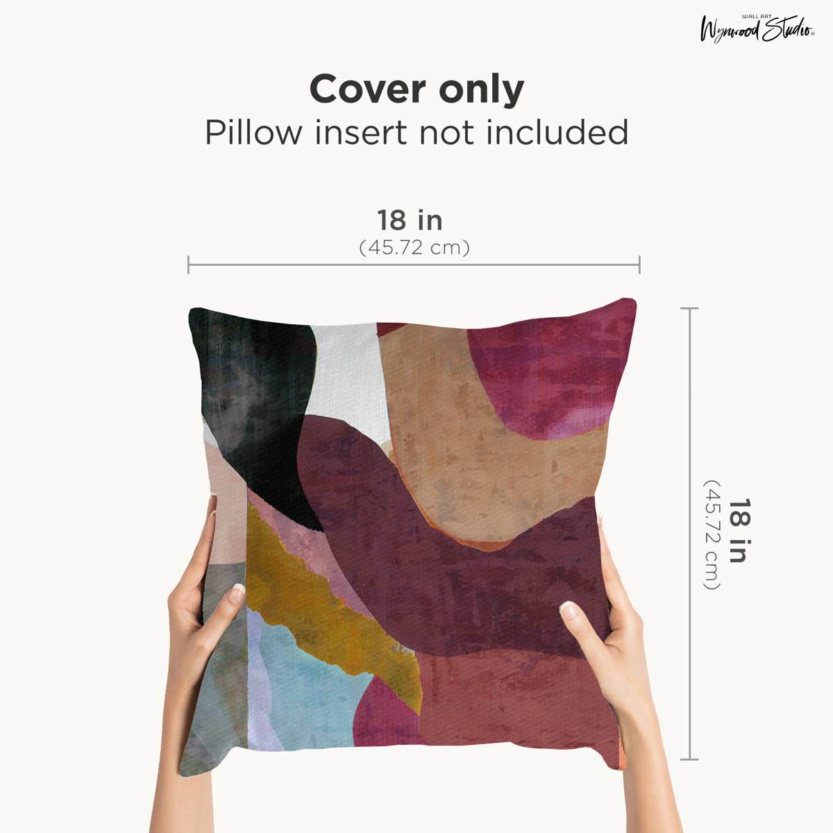 Condition photo showing New/Like New for polyester throw square pillow cover