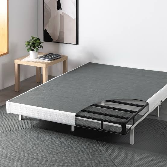 5 inch box spring low profile metal frame heavy duty easy assembly- king