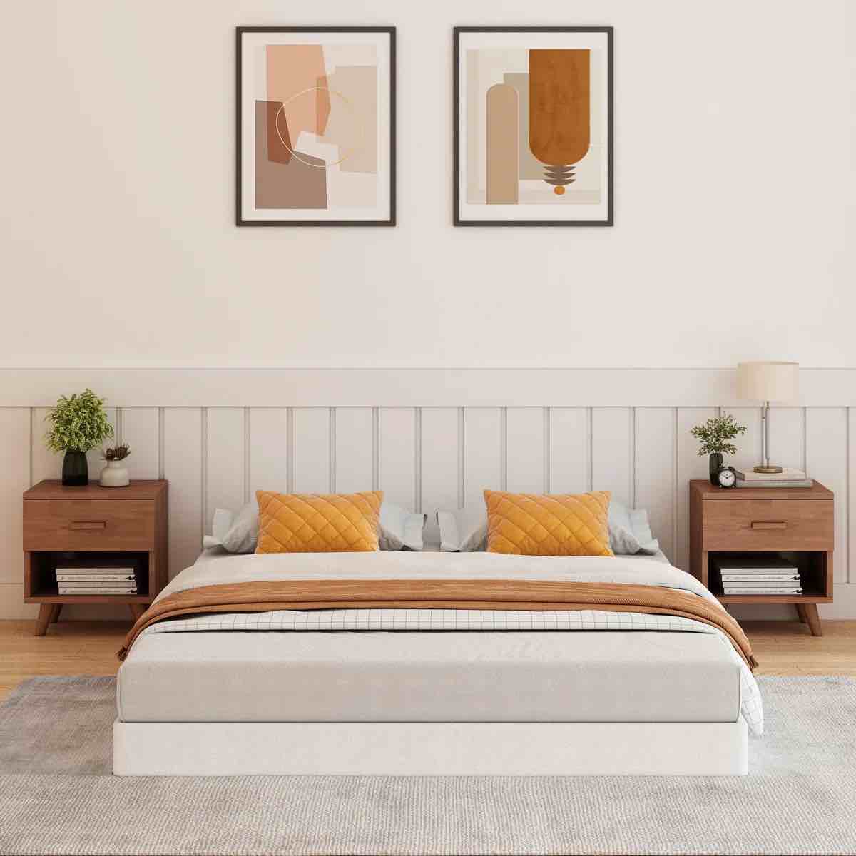 5 inch box spring low profile metal frame heavy duty easy assembly