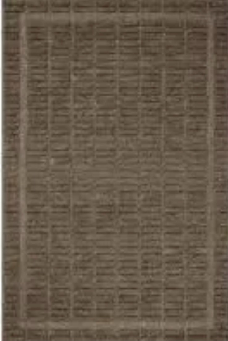 Condition photo showing New/Like New for bradley brl-06 cocoa / cocoa 2'6" x 7'6" rug by chris loves julia