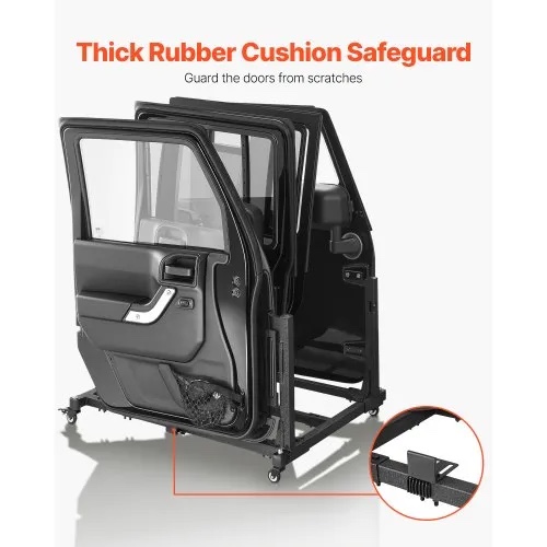 Condition photo showing New/Like New for 4 doors jeep door & roof storage cart for jeep wrangler jk jku jl gladiator