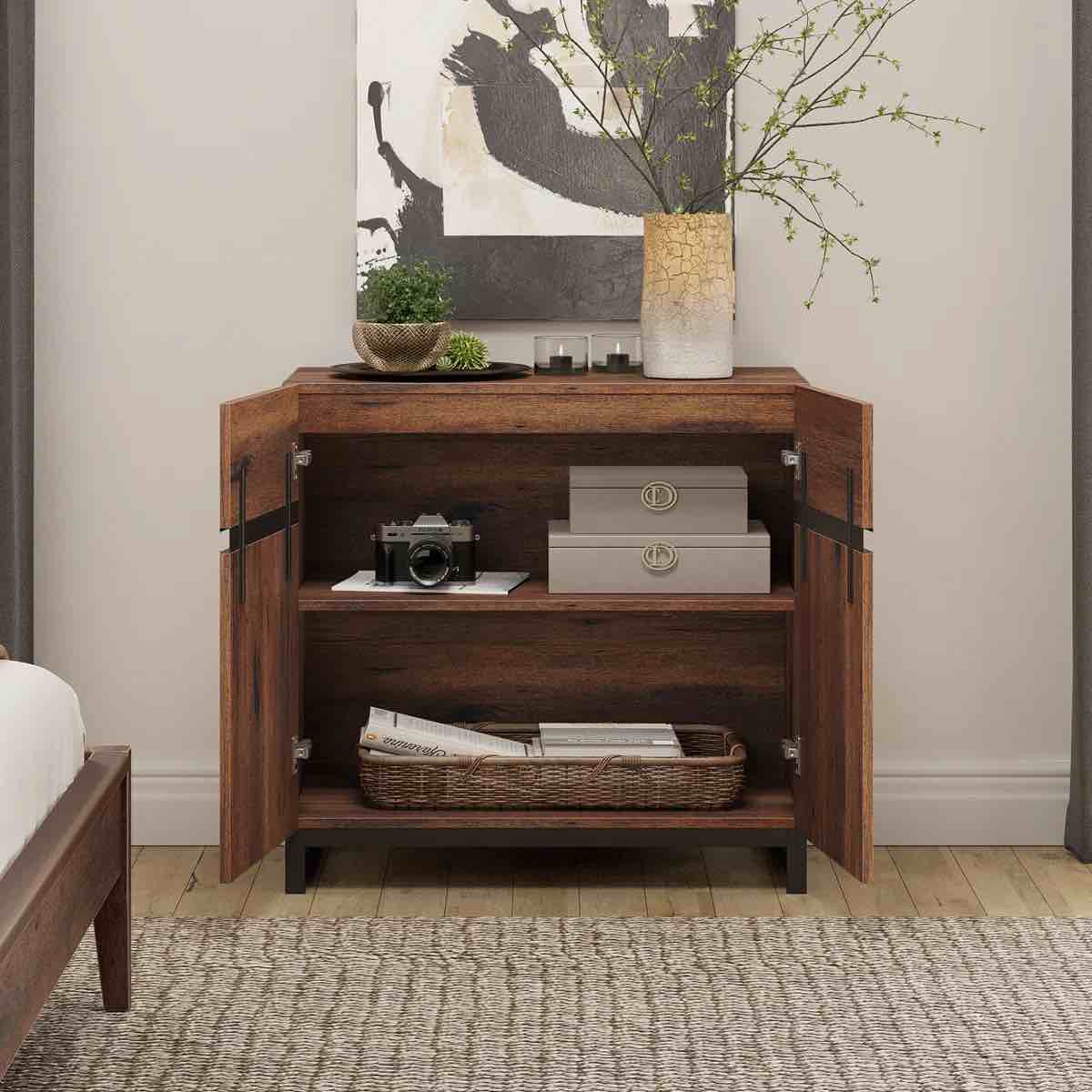 Condition photo showing New/Like New for aadam accent cabinet