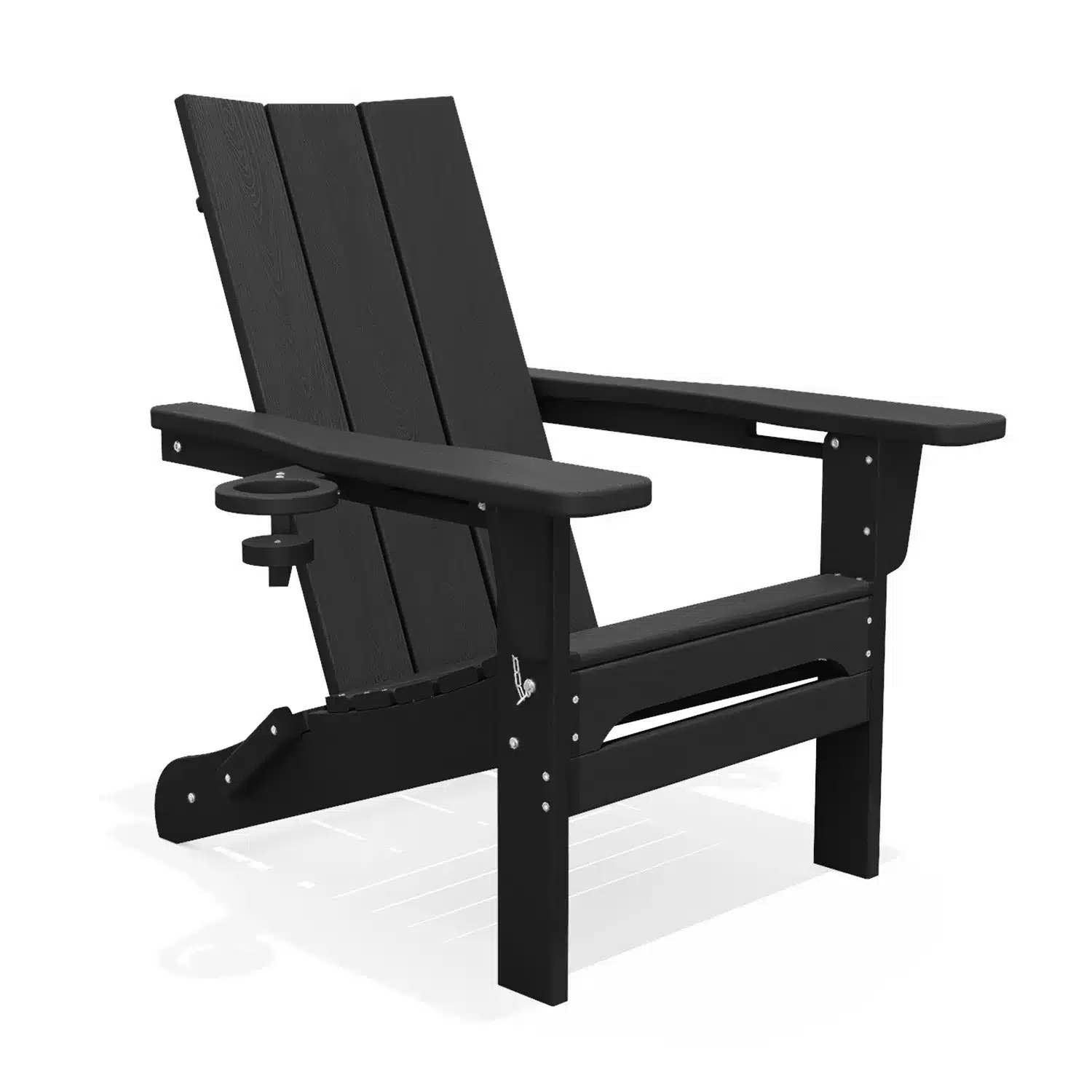 Condition photo showing New/Like New for modern folding adirondack chair with cup holders