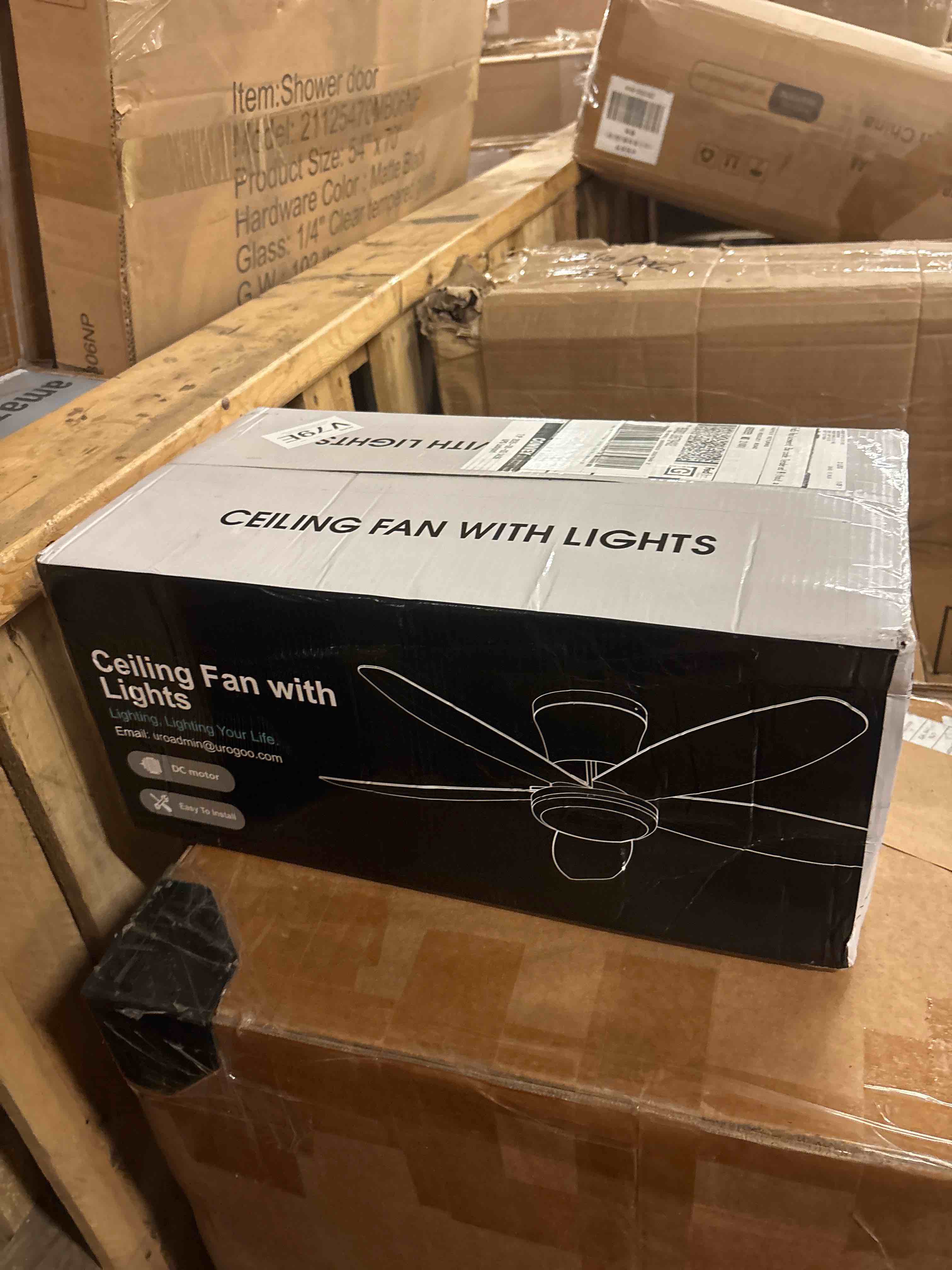 Condition photo showing New/Like New for surtime ceiling fans with lights-36 low profile ceiling fan with light and remote/app control,flush mount,dc reversible,led dimmable modern ceiling fans for bedroom,indoor/outdoor patio use(white)