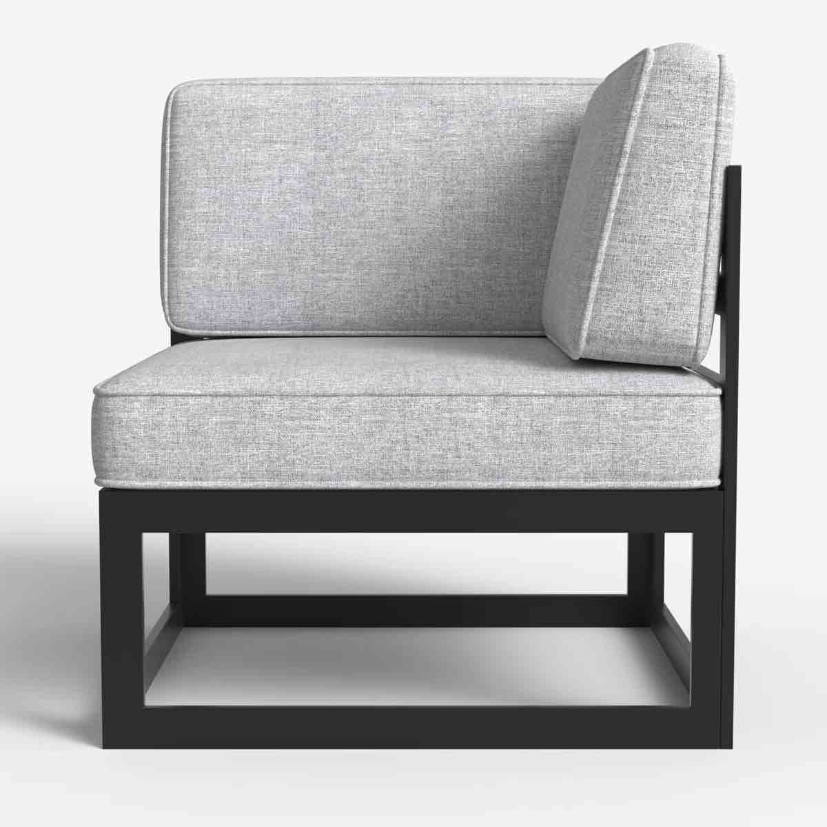 Condition photo showing New/Like New for layinsun modern aluminum outdoor modular sectional corner chair