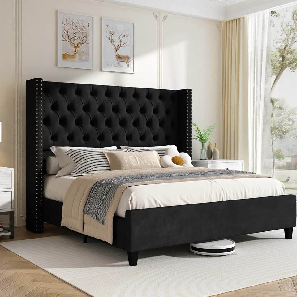 Condition photo showing New/Like New for ivy bronx dillwyn queen bedframe