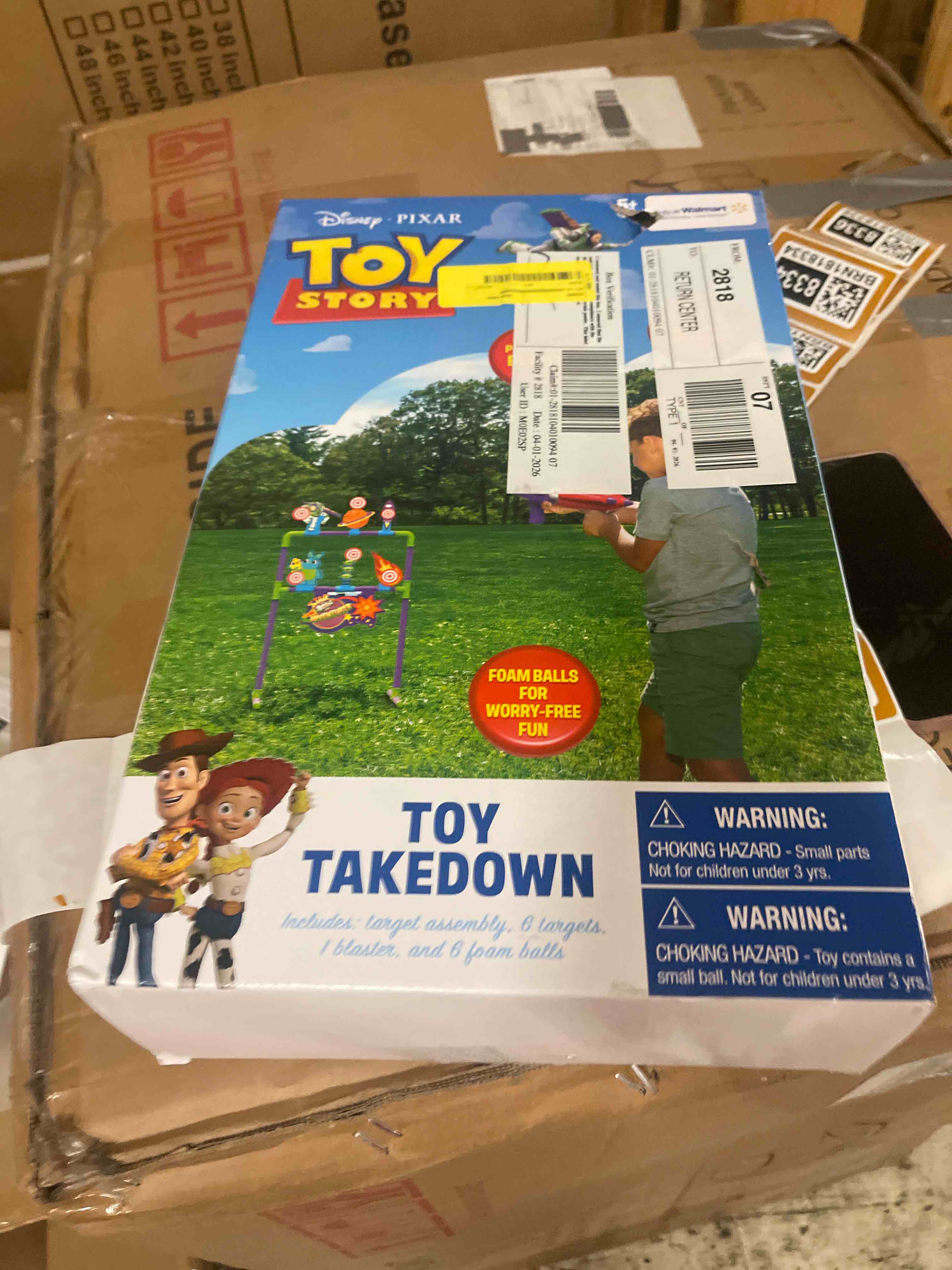 Condition photo showing New/Like New for little kids inc. disney toy story target game for kids