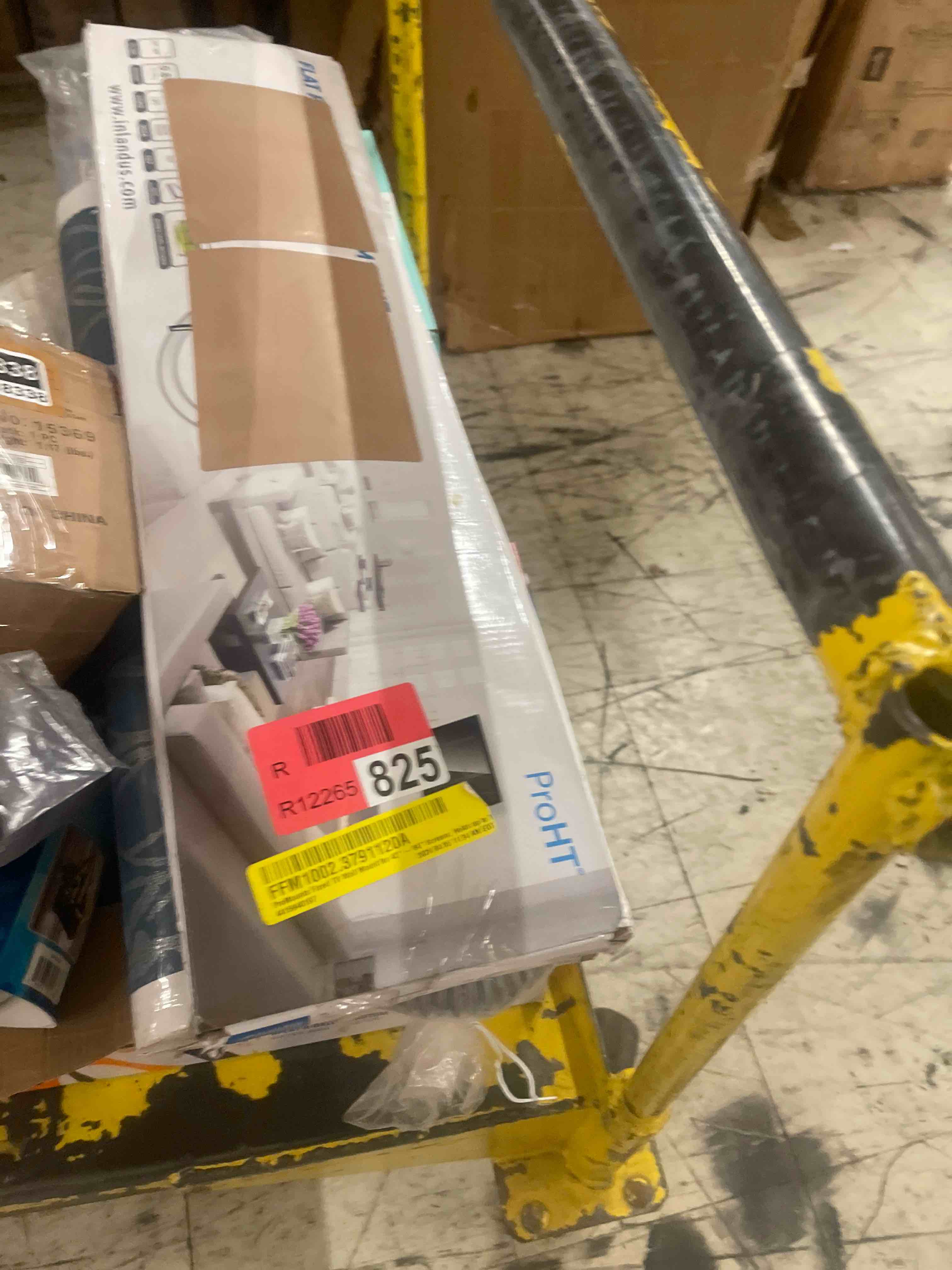 Condition photo showing New/Like New for inland 37-70 inch tv wall mount (5336-a) tilt with 8 degree for tv flat panel/led/lcd, max load 77 lbs for samsung, sony, panasonic, lg, toshiba, etc. tv. power by proht black, 4.72 x 1.97 x 27.36