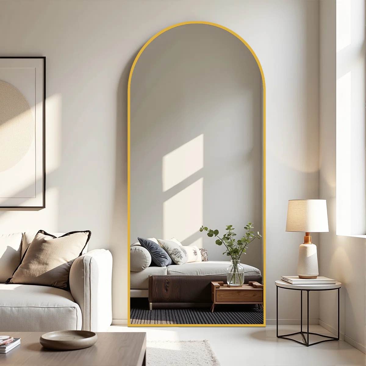 large arch mirror full length wall mirror