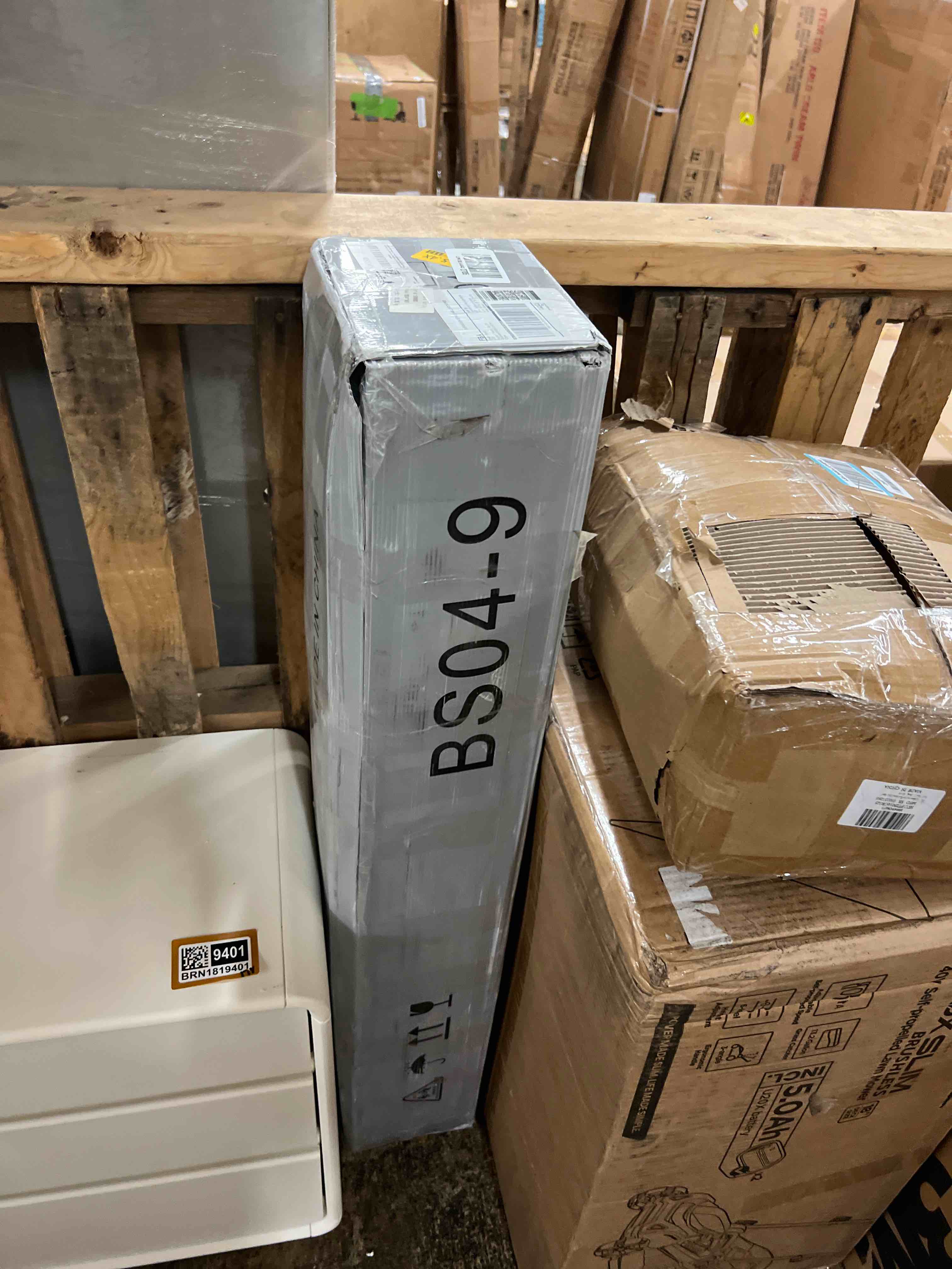 Condition photo showing New/Like New for nhodir 9 inch box spring queen size bed base, heavy duty 3000lbs metal bed foundation, noise-free & tool-free easy assembly,mattress support base for queen bed 9-inch height queen