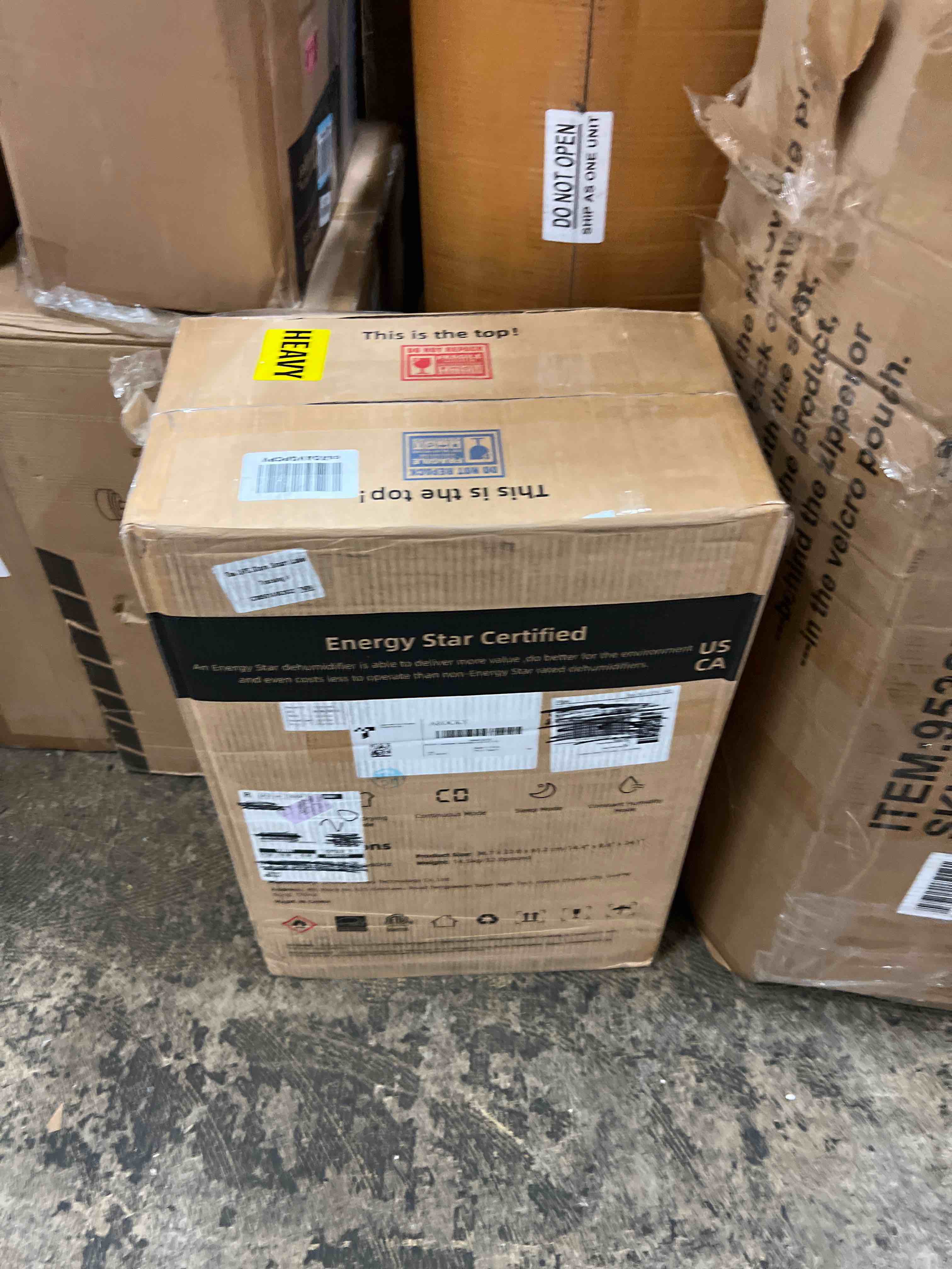 Condition photo showing New/Like New for 4500 sq.ft energy star most efficient 2025 dehumidifier,aeocky max 80 pint/day smart compressor dehumidifier with drain hose, intelligent humidistat,for basement,bedroom,home,bathroom