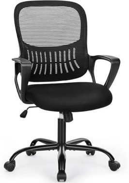 Condition photo showing New/Like New for yapamar tall office chair with adjustable height,ergonomic computer standing desk stool,high office chair for counter height desk (black)