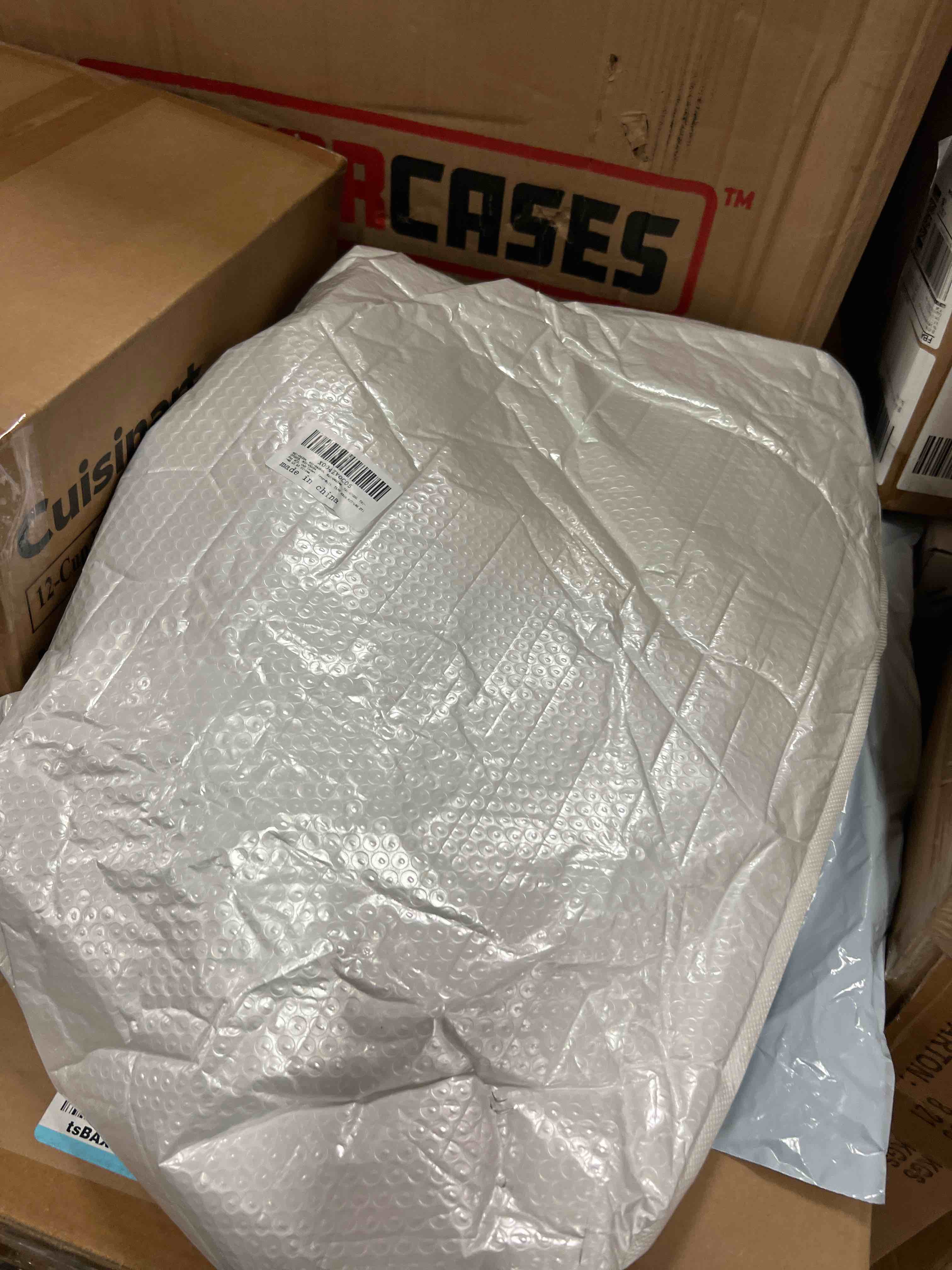 Condition photo showing New/Like New for 631-04354c chute assembly for mtd, for cub cadet, for troy-bilt, t130 z510 rzt-l42 zt1-46 lx sx ultima replaces 631-04354, 631-04354a, 631-04354b, 731-07020, 731-07020b, 931-06354