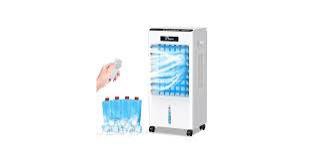 portable air conditioners, windowless portable ac with 3 speeds, 3 modes, 8l evaporative air cooler w/7h timer, 90°oscillation, remote control air conditioners for bedroom, small room, home (white)