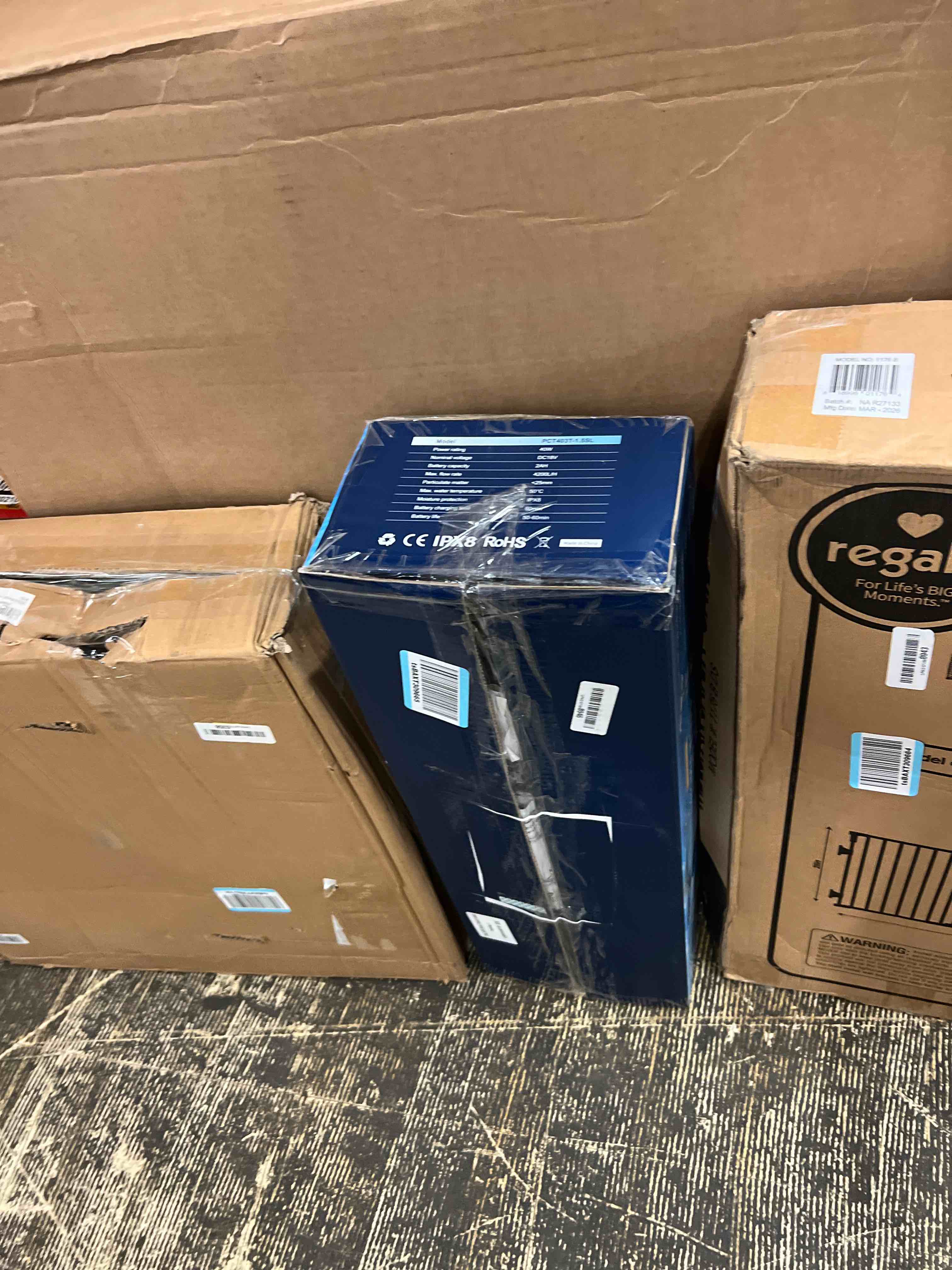 Condition photo showing New/Like New for cowsar pool vacuum for above ground pool, blue | vortexforce technology 18.5gpm strong suction, 60 min runtime, 13.4" wide head & 59'' telescopic pole for pools/spas/hot tubs