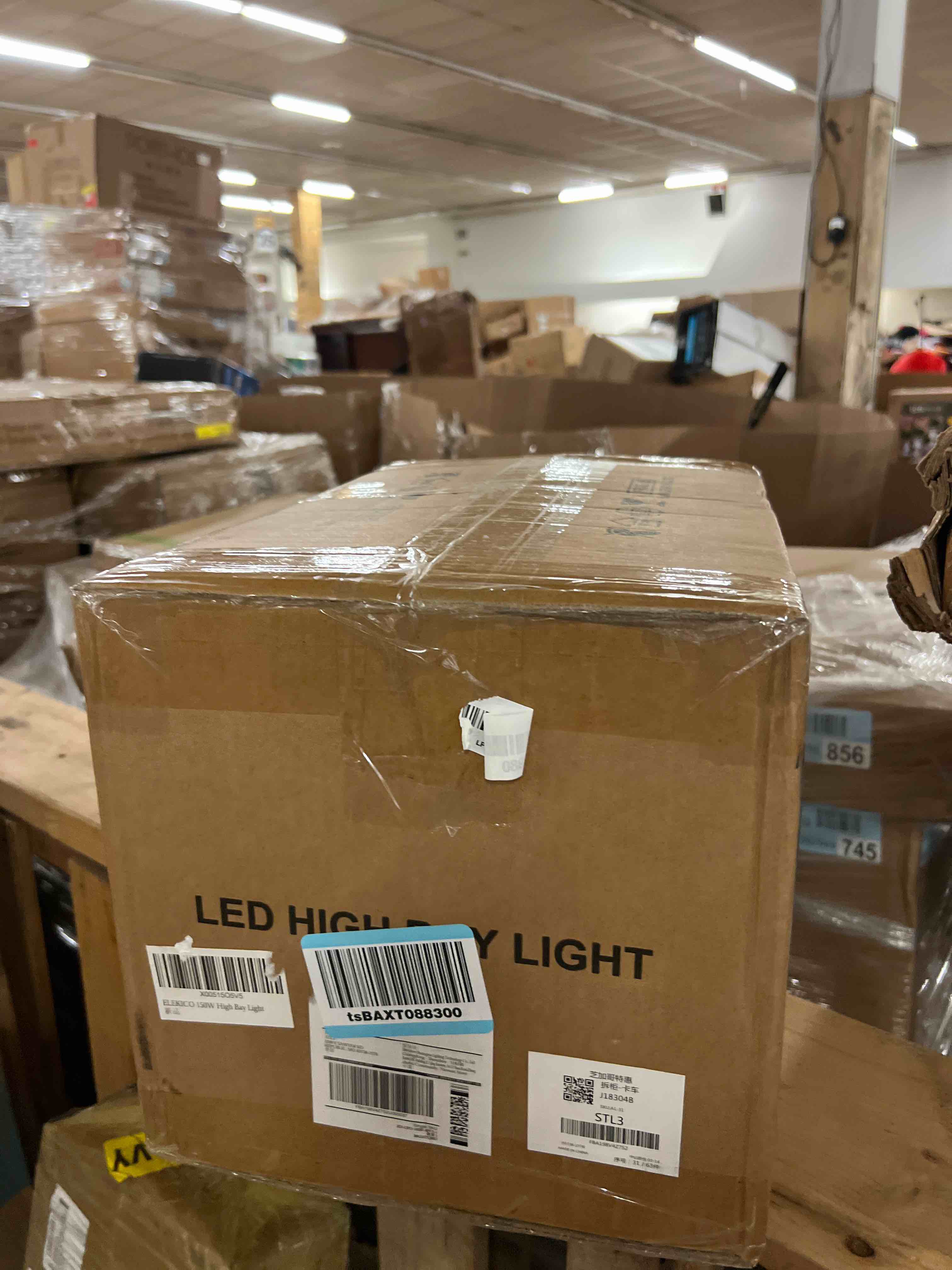 Condition photo showing New/Like New for elekico ufo led high bay light 150w, 22500lm super bright led shop light | commercial high bay led shop lights 100v-277v, plug and play warehouse lighting with 5ft cord & hook, 60000+h lifespan