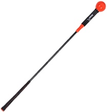 Golf Swing Training Aid Golf Swing Trainer Aid Golf Practice Warm-Up Stick for Strength Flexibility and Tempo Training Golf Golf Swing Aid for Men and Women Rose Red