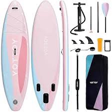 YOTTOY Inflatable Stand Up Paddle Board (SUP) 10'5 - Ultra-Stable Lightweight SUP, Non-Slip Deck with Premium Paddleboard Accessories | Portable All-Around Board for Surfing, Yoga