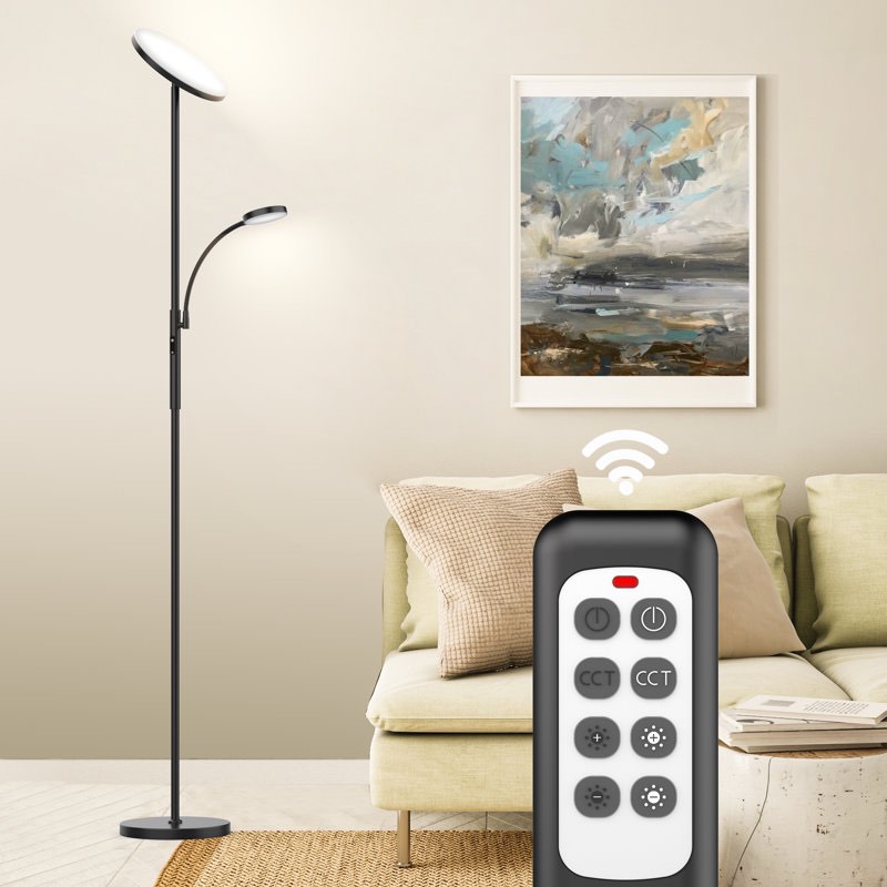 Gaillac 68.9 LED Floor Lamp with Remote Control