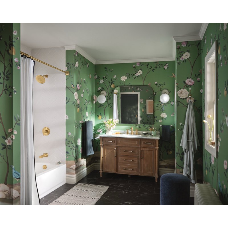 moen 60-inch to 72-inch permanent mount adjustable curved shower rod