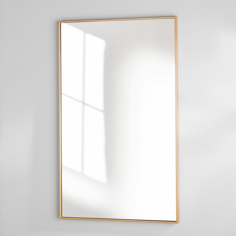 Sabine Metal Rectangle Wall Mirror