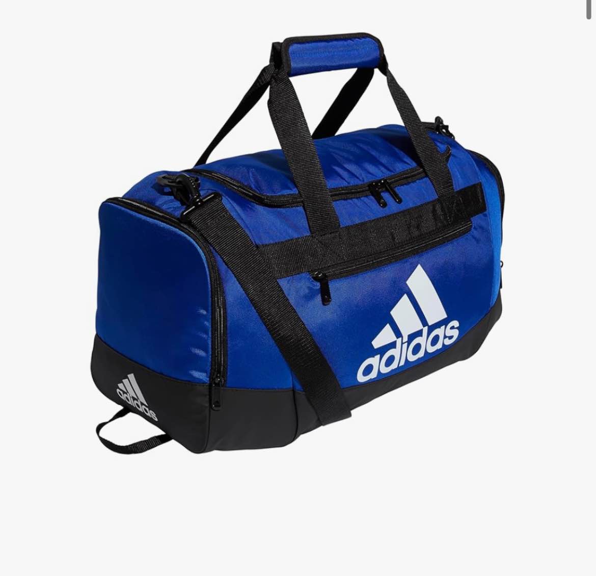 Adidas Unisex Adult Defender 4.0 Gym Duffel Bag for Men and Women Large