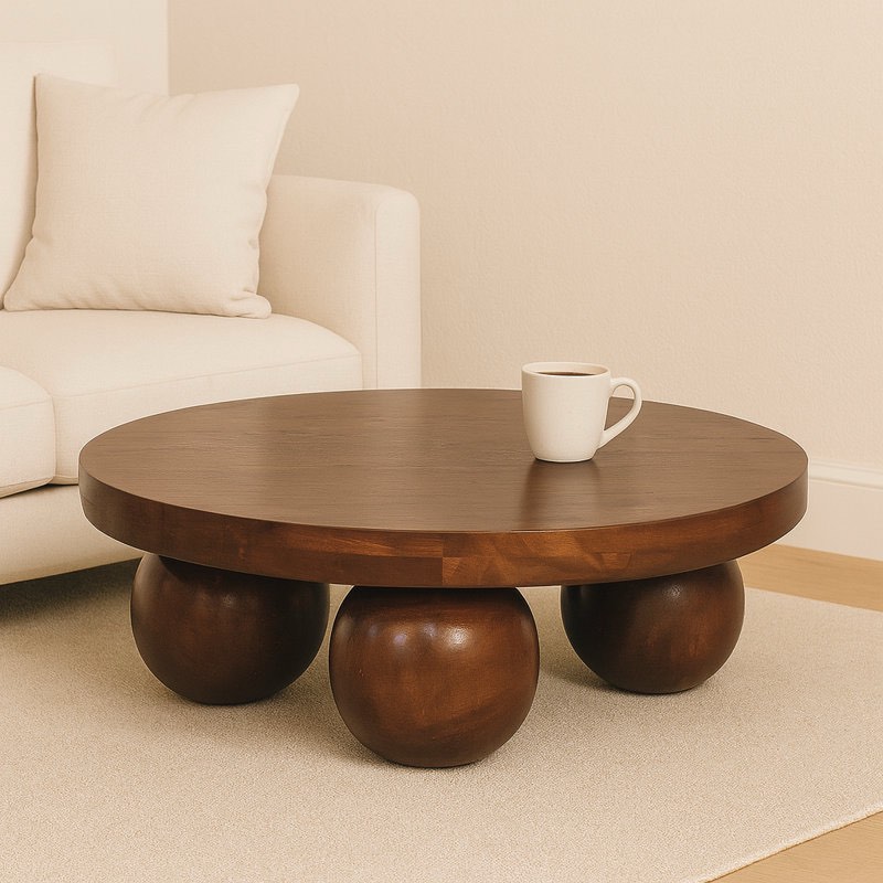 Dakaria Solid Wood Single Coffee Table 
