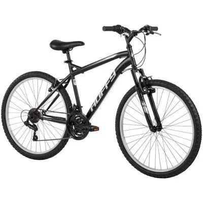 Huffy 29" Rock Creek Mountain Bike, Fits Riders 5'0"+, Matte Black, Adult, Men's