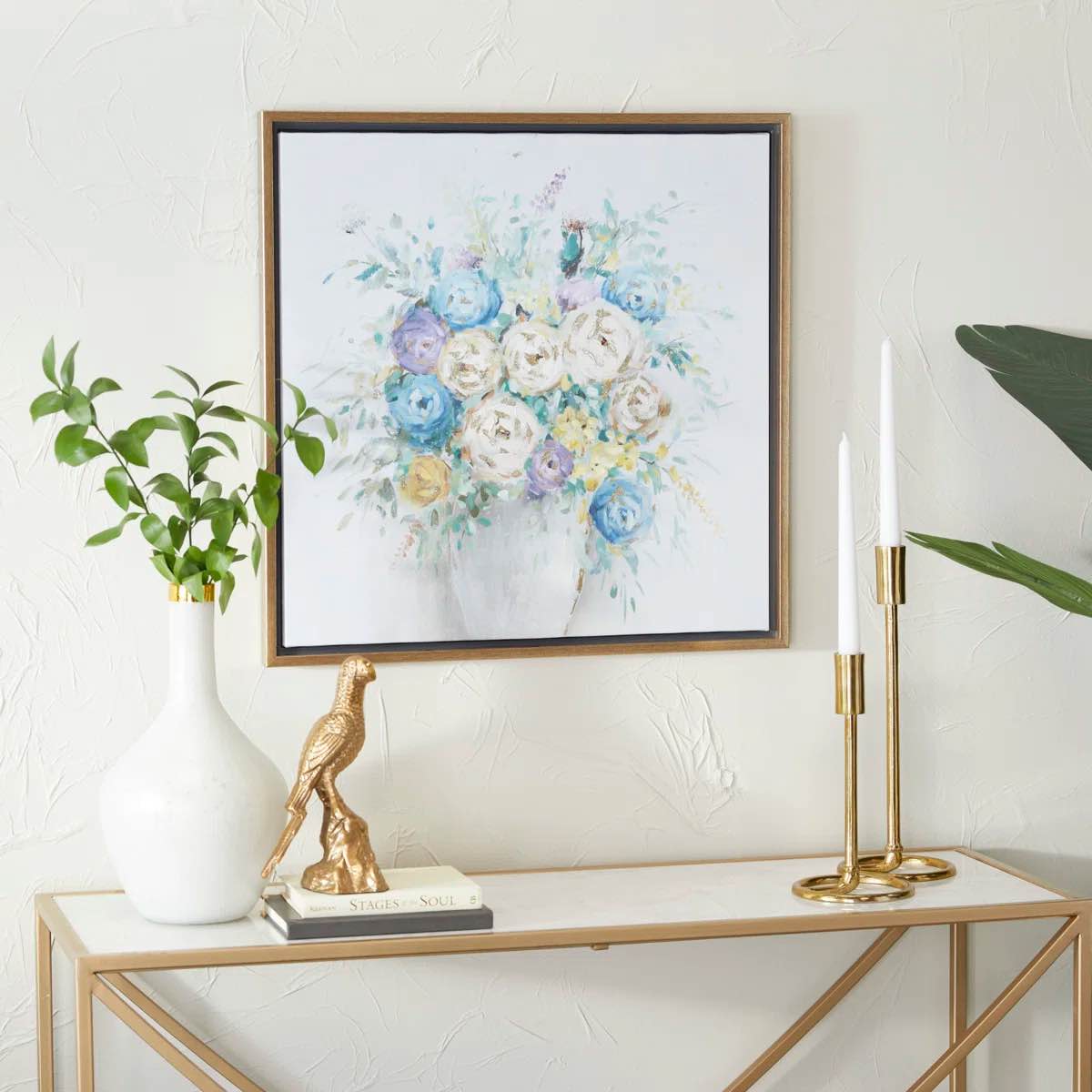 French Country Polystone Framed Wall Art