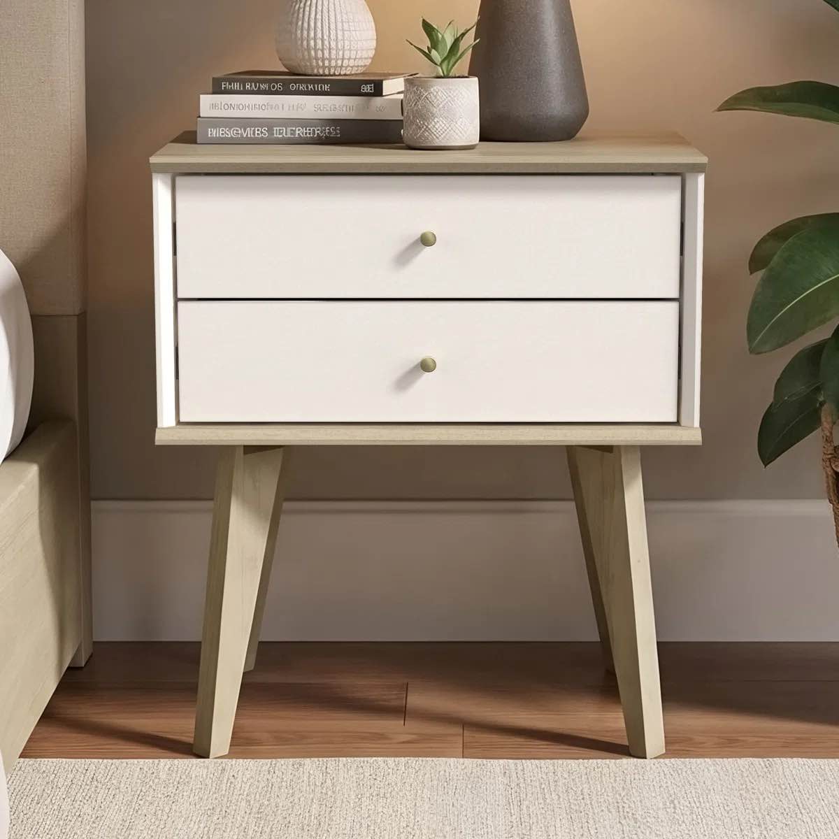 Branquinha 2 Drawer Nightstand 