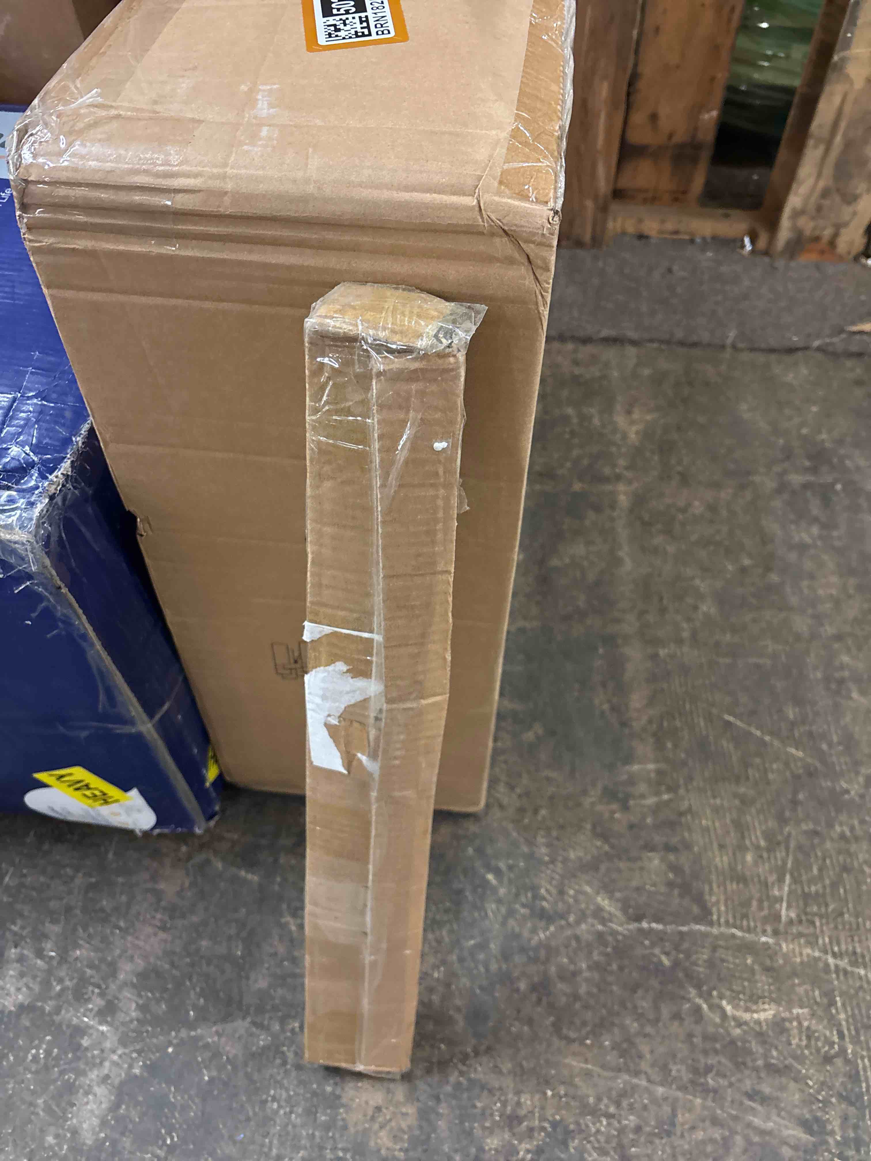 Condition photo showing New/Like New for COUKIU Pre-Cut 2 Set Peel and Stick Door Molding Trim Kit, 16" x24" Premade Wainscoting Panels, Self Adhesive Wall Moulding Panel for Interior Walls Picture Frame 2 set,16"x24" White