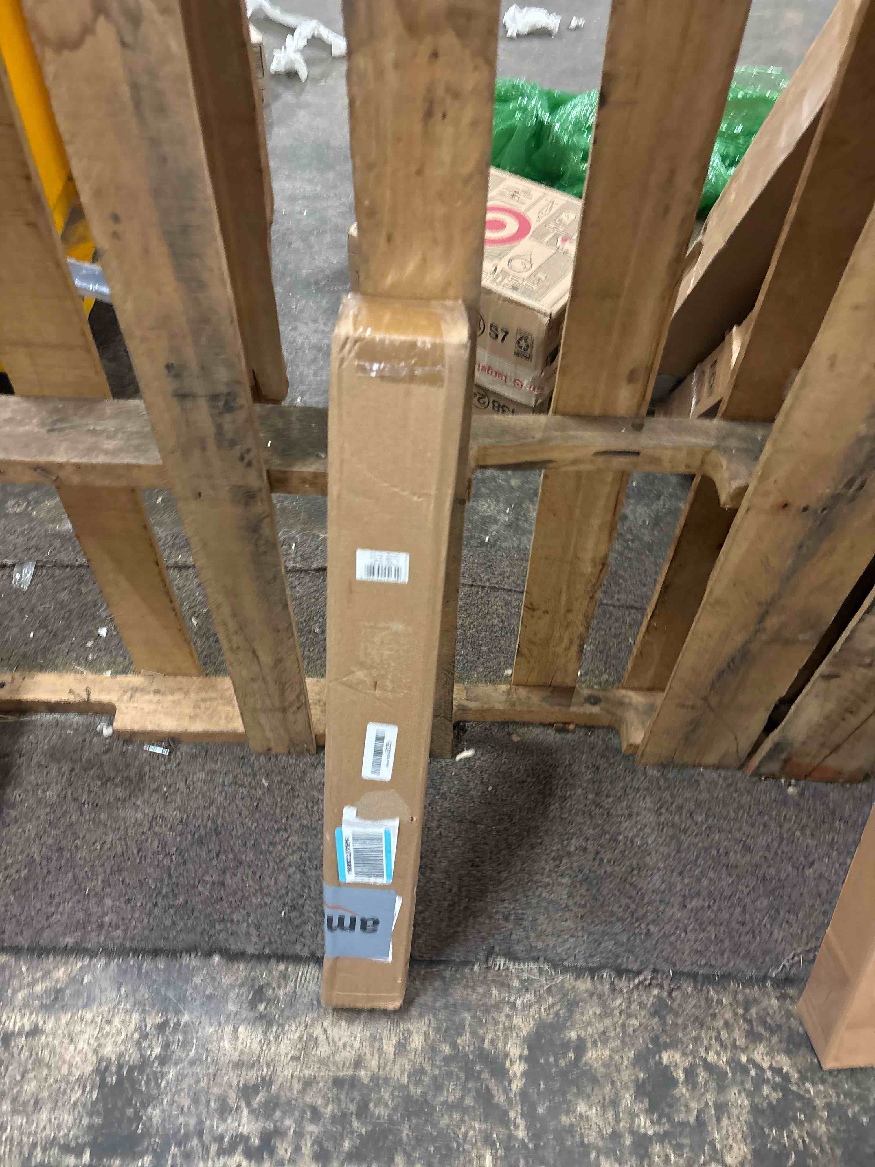 Condition photo showing New/Like New for Madison Park Galen Cordless Fabric Privacy Single Panel Darkening, Energy Efficient Roman Shade, Window Curtain, 27"W x 64"H, Basketweave Taupe Room Darkening Basketweave Taupe 27"W x 64"H